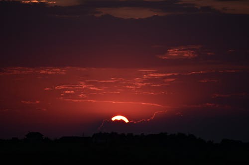 Silhouette Photography Clouds