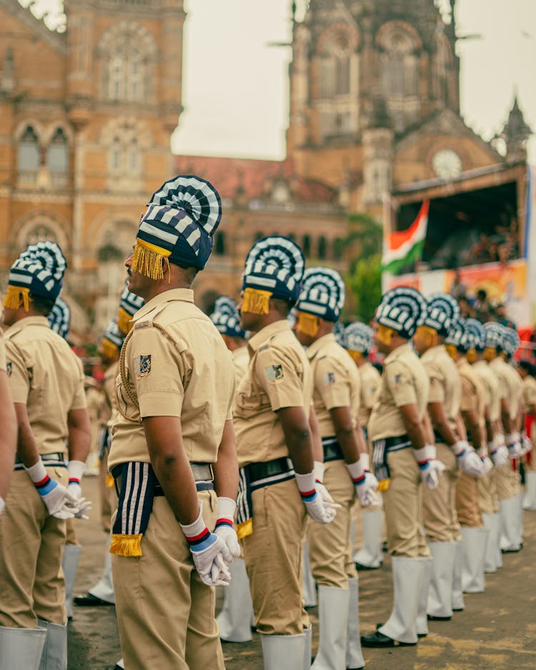 Police Officers In Uniform