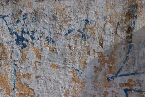 Close-up Photo of Peeled Concrete Surface 