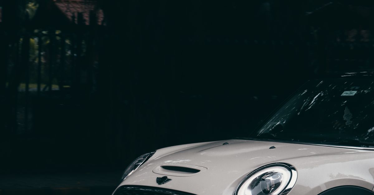 Professional Automotive Studio Photos