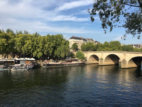 Boats on River