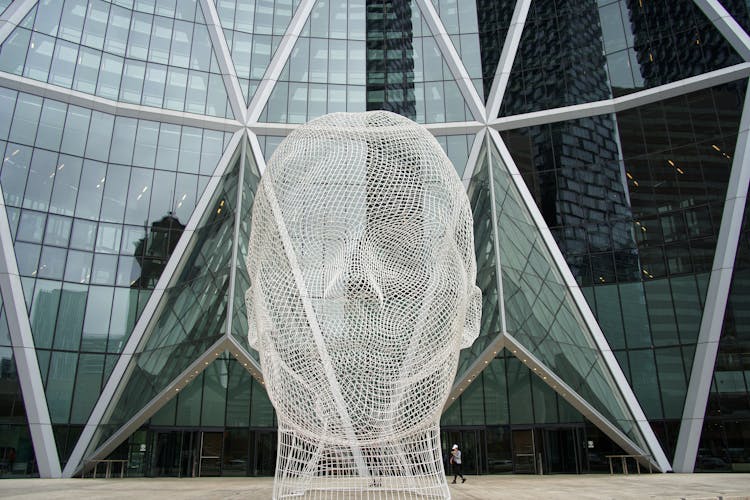 The Wonderland Sculpture In Calgary, Alberta