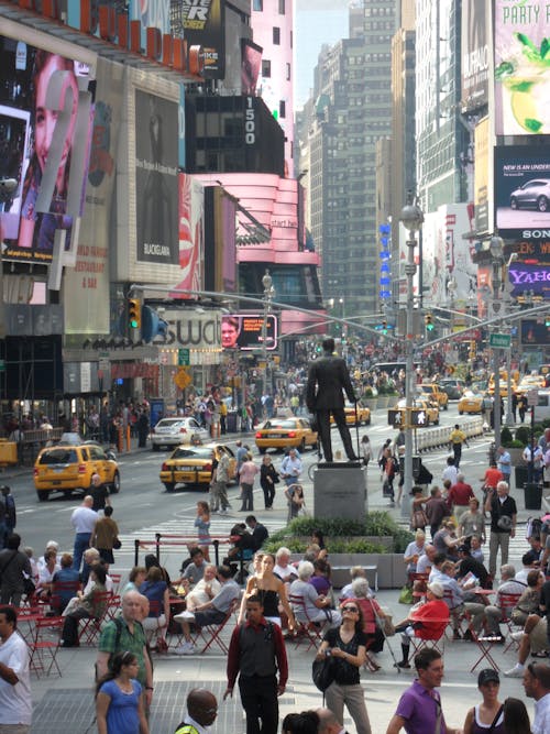 Ilmainen kuvapankkikuva tunnisteilla new york, times square