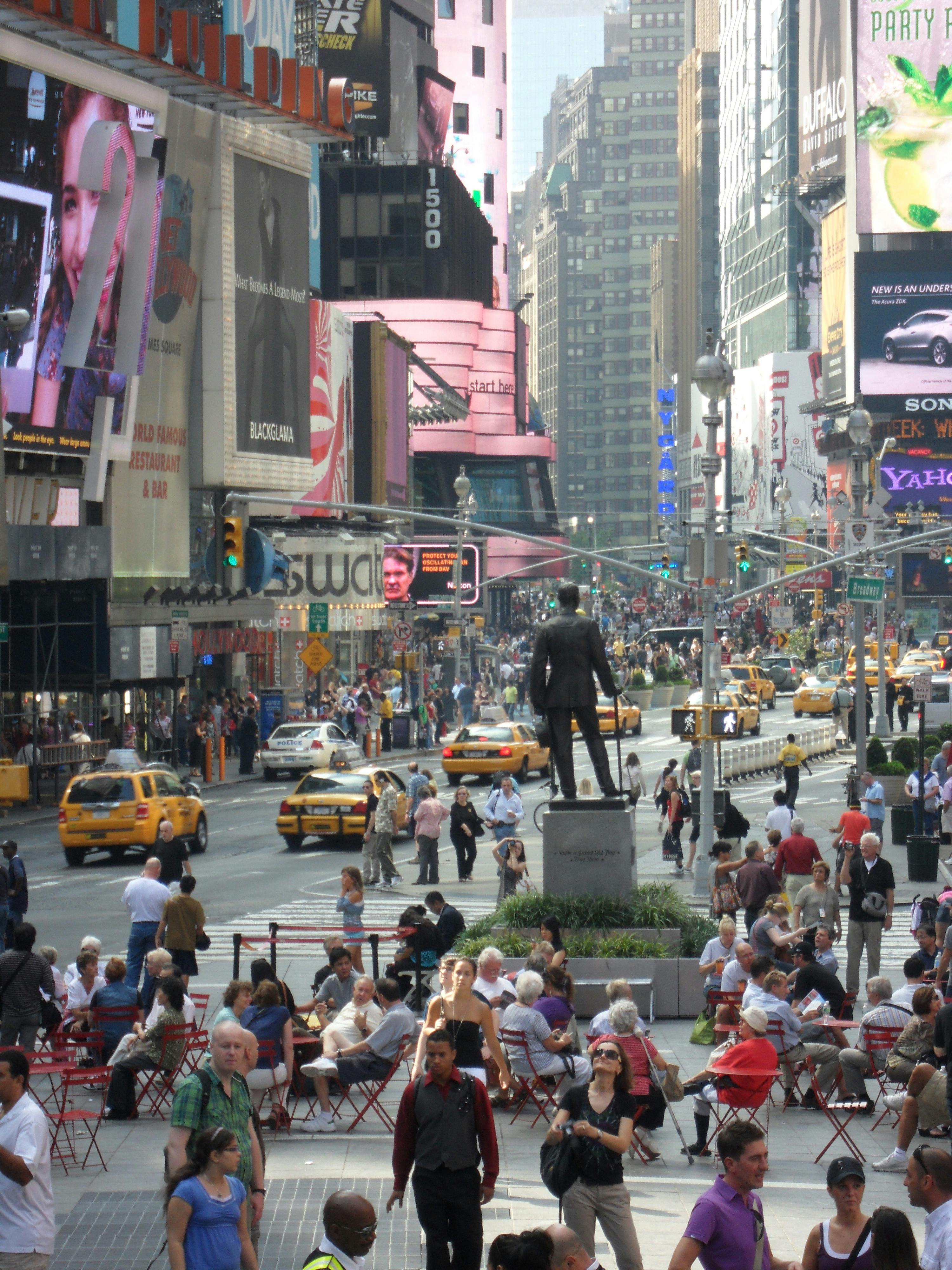 Free stock photo of new york, times square