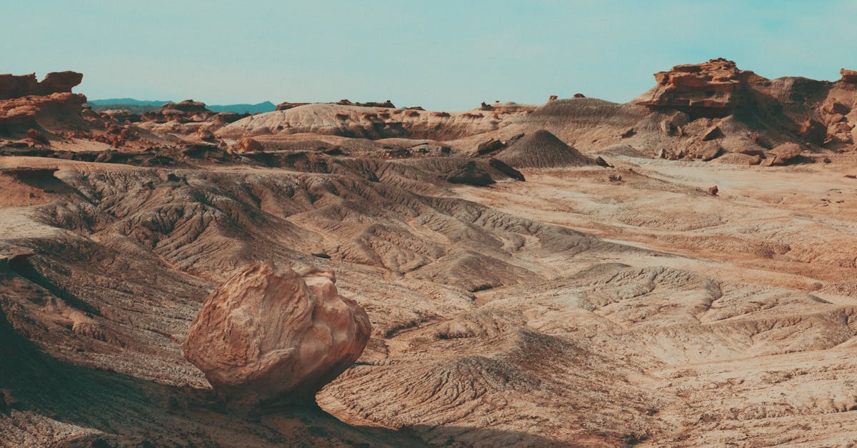 Landscape of a Desert with Multiple Rock Formations · Free Stock Photo
