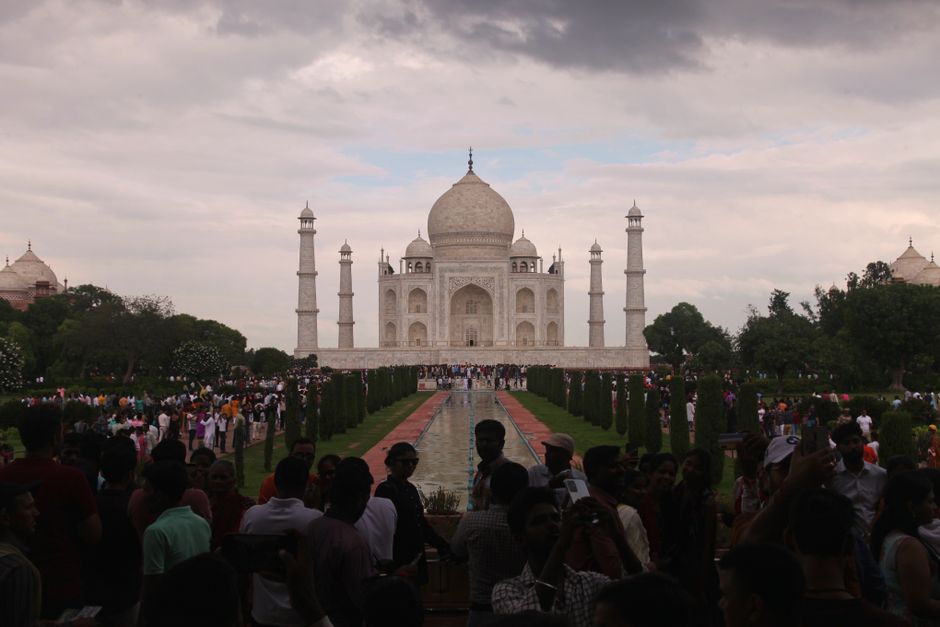 Taj Mahal Independence Day Celebration