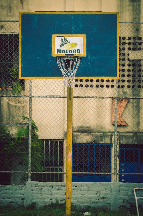 Fotobanka s bezplatnými fotkami na tému basketbalový kôš, basketbalový prsteň, zvislý záber