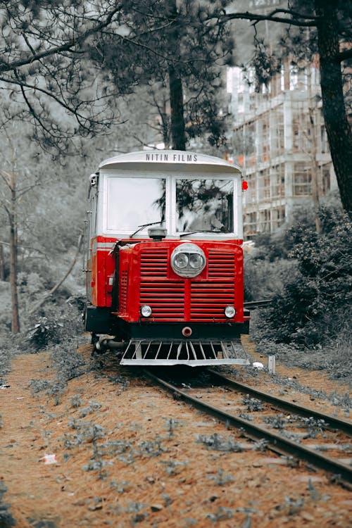 Photo of an Old Locomotive 