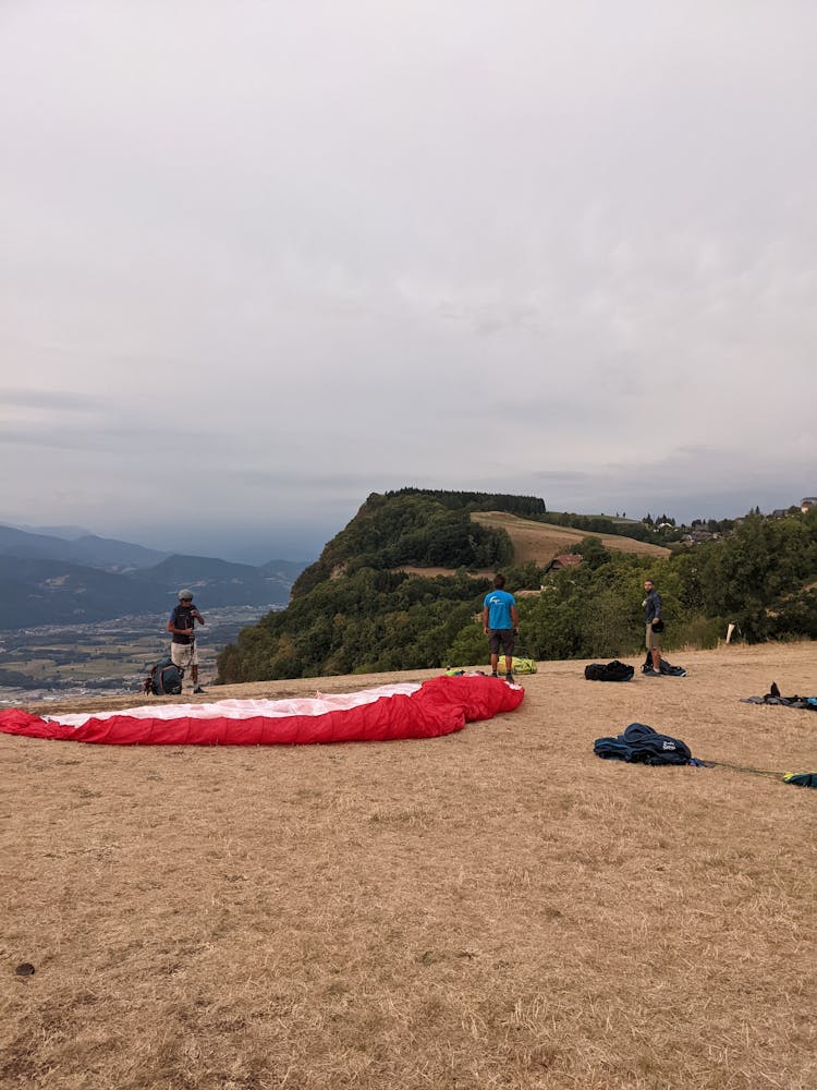 Parachute On The Ground