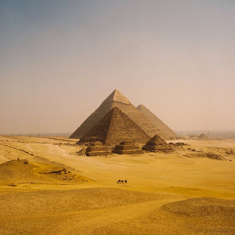 Great Pyramid Of Giza In Egypt