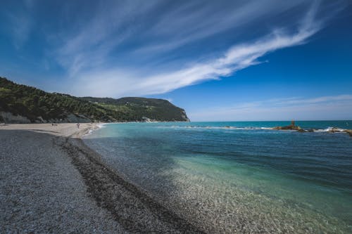 Δωρεάν στοκ φωτογραφιών με άμμος, γαλάζιος ουρανός, γαλαζοπράσινος