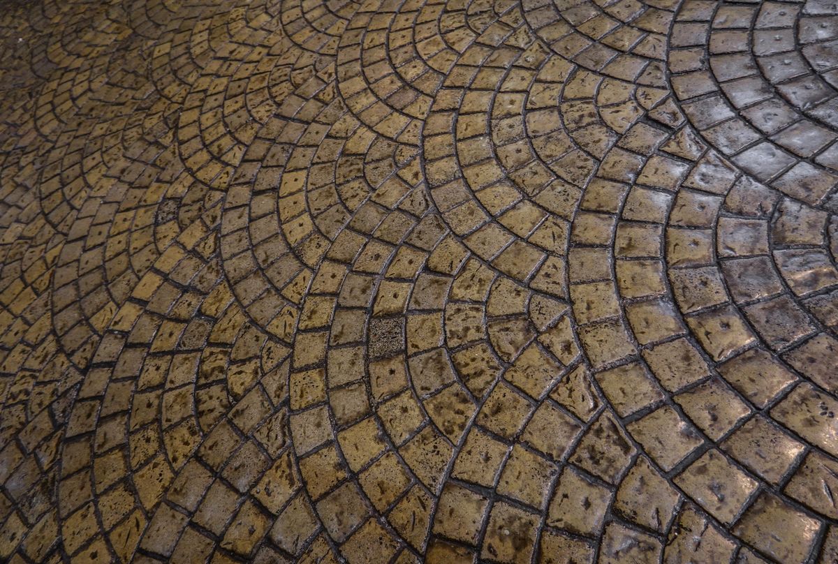 Stamped Concrete project