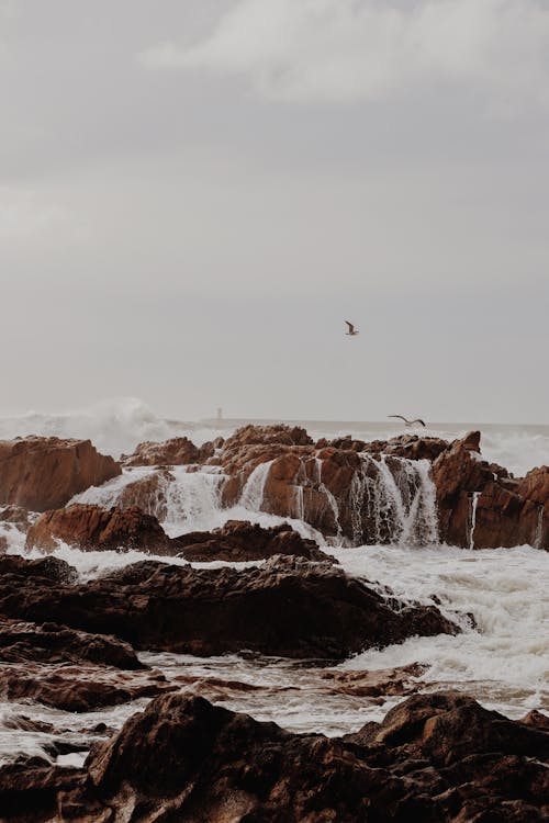 Δωρεάν στοκ φωτογραφιών με ακτή, θάλασσα, καταιγίδα