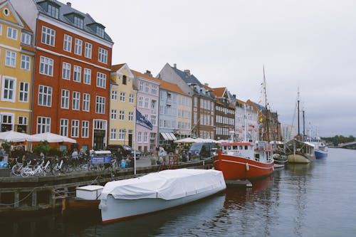 Free The Nyhavn in Denmark  Stock Photo