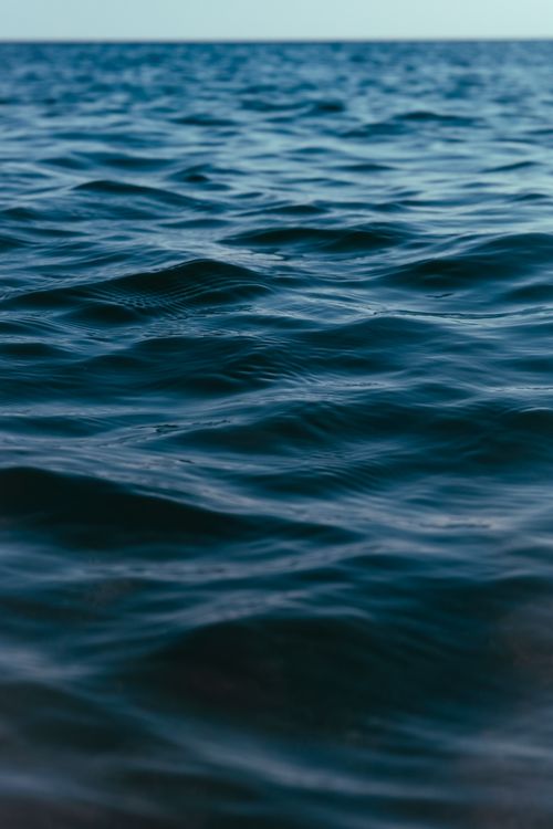 Free Close-up view of wavy ocean surface in Turkey, capturing the serene beauty of the sea. Stock Photo