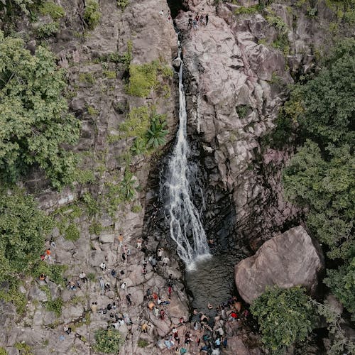 Бесплатное стоковое фото с водопад, водопады, джи мавик про