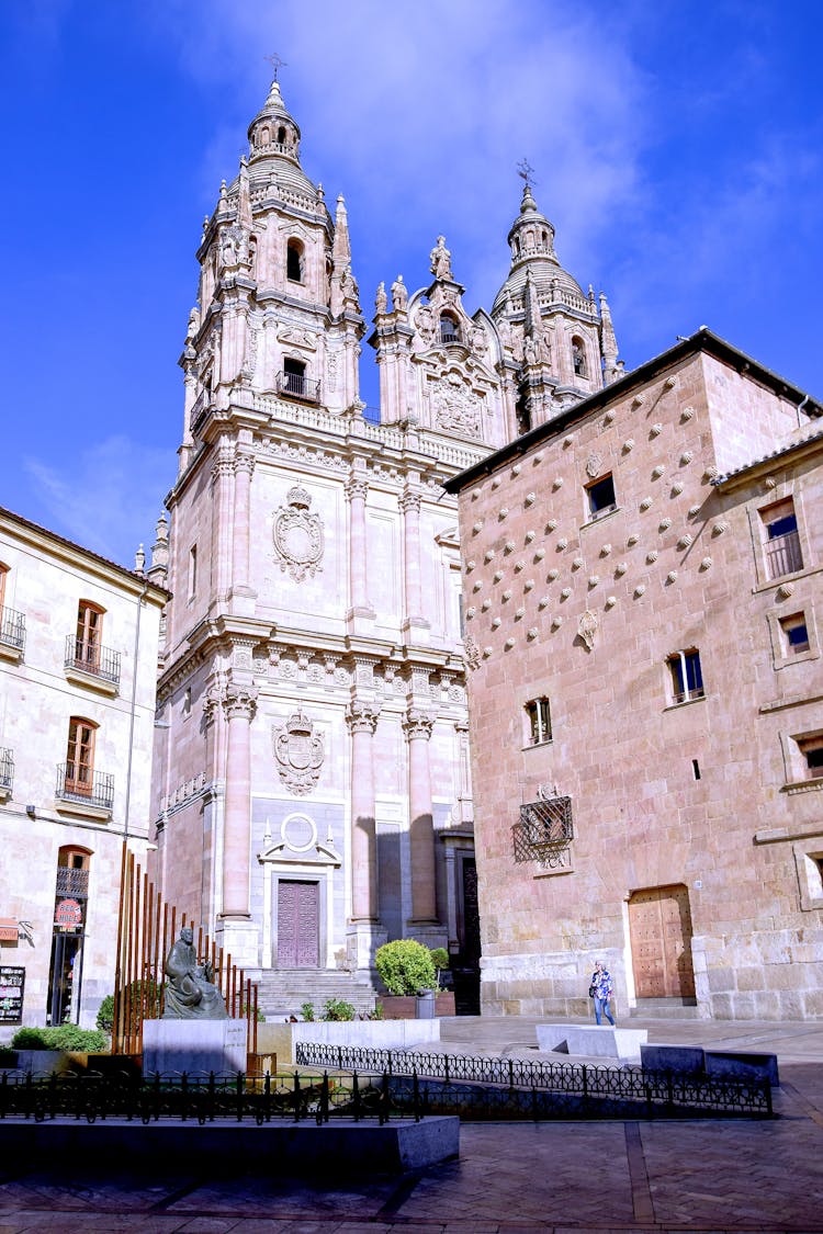 Salamanca Clerecia Church And Casa Conchas Buildings