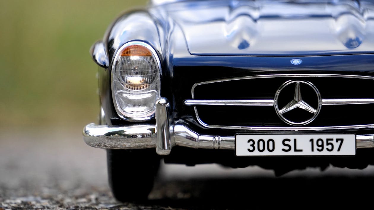 Kostenlos Mercedes Benz Blue Car Stock-Foto