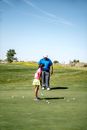 Girl Playing Golf