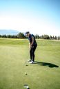 Person Playing Golf
