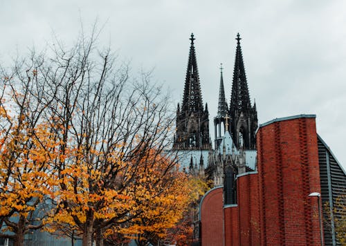 View of the Cologne Cathedral Towers