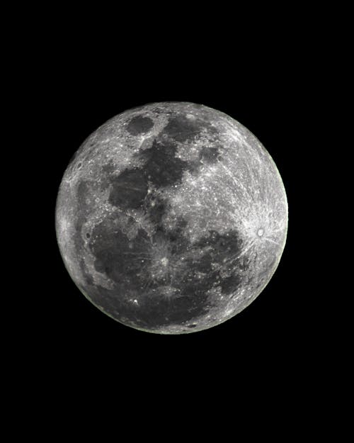 Free Photo of a Full Moon  Stock Photo