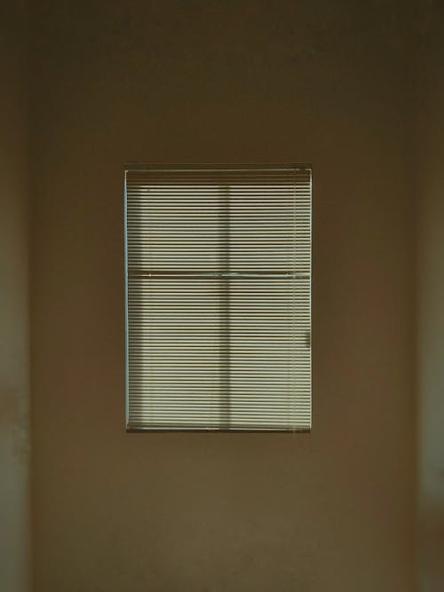 Free Window with Shutters on White Background Stock Photo