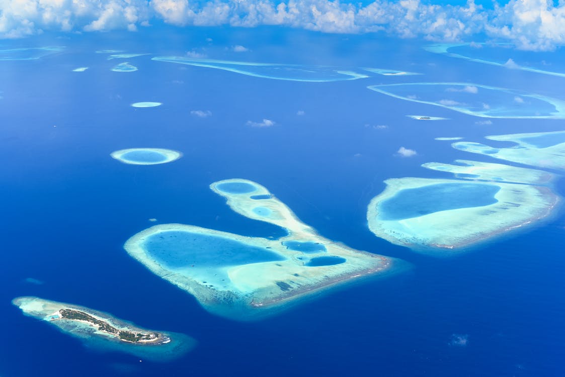 Aerial Photography of the Maldives · Free Stock Photo