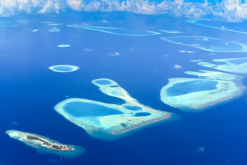 Aerial Photography of the Maldives