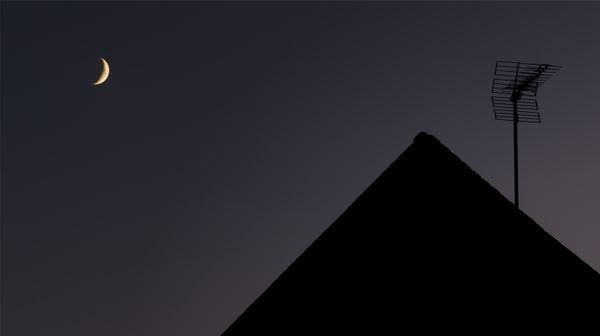Lune et rateau