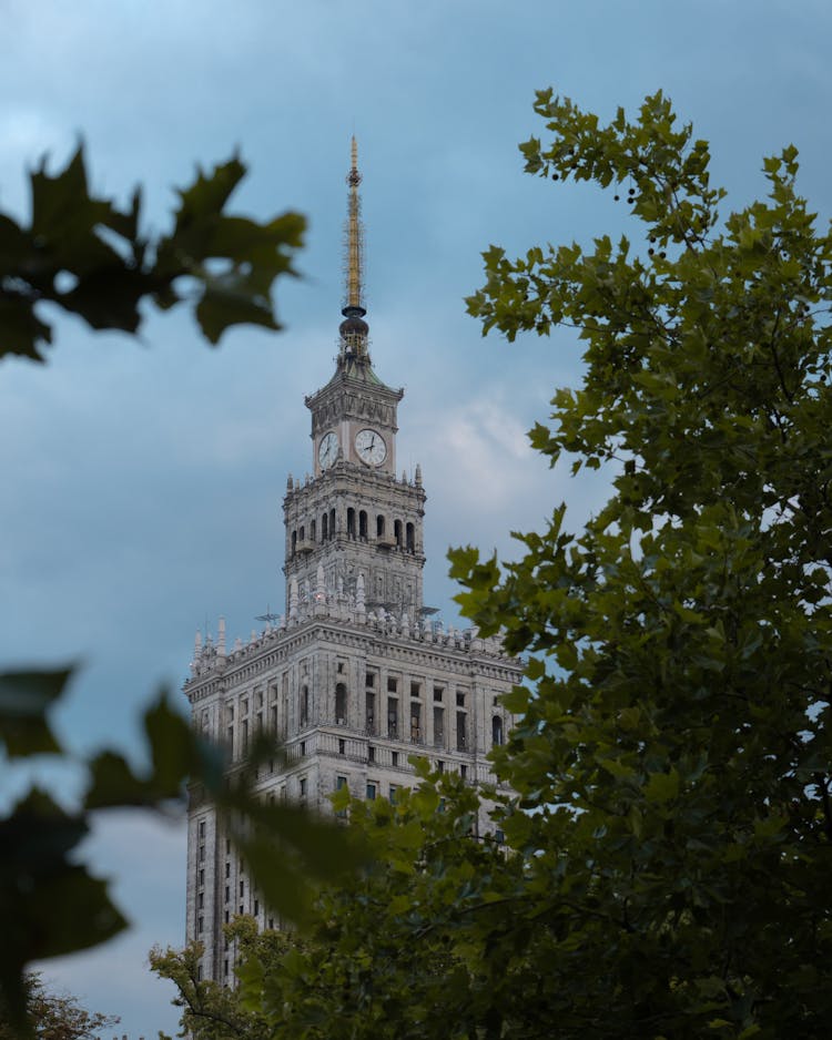 Palace Of Culture And Science In Poland