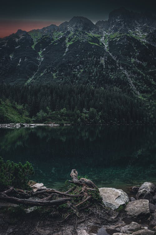 lake and mountain