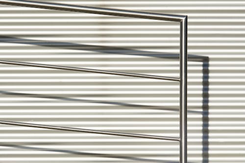 Darmowe zdjęcie z galerii z aluminium, balustrada, chrom