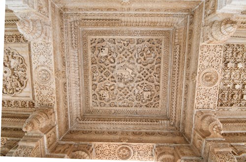 Beige Ceiling Design