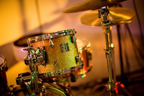 gratis Messing Drums Stockfoto