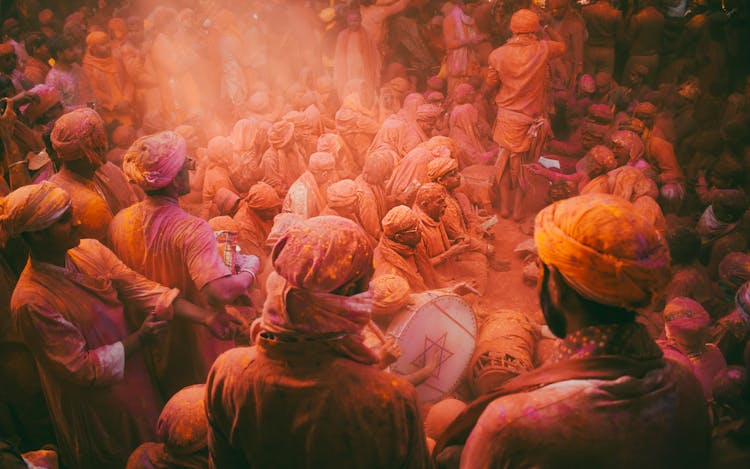 People Gathering On Ceremony