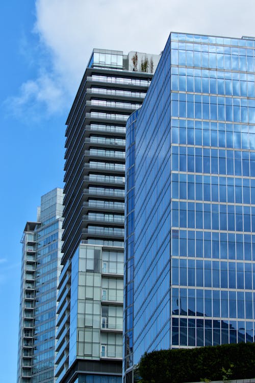 Foto profissional grátis de céu azul, cidade, edifícios