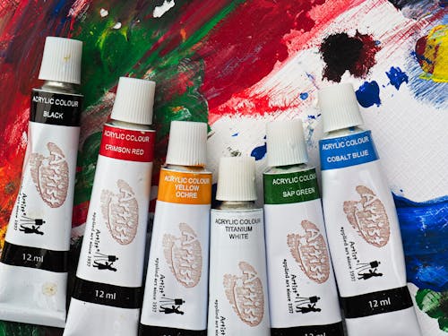Assorted-color Artist Color Soft-tubes