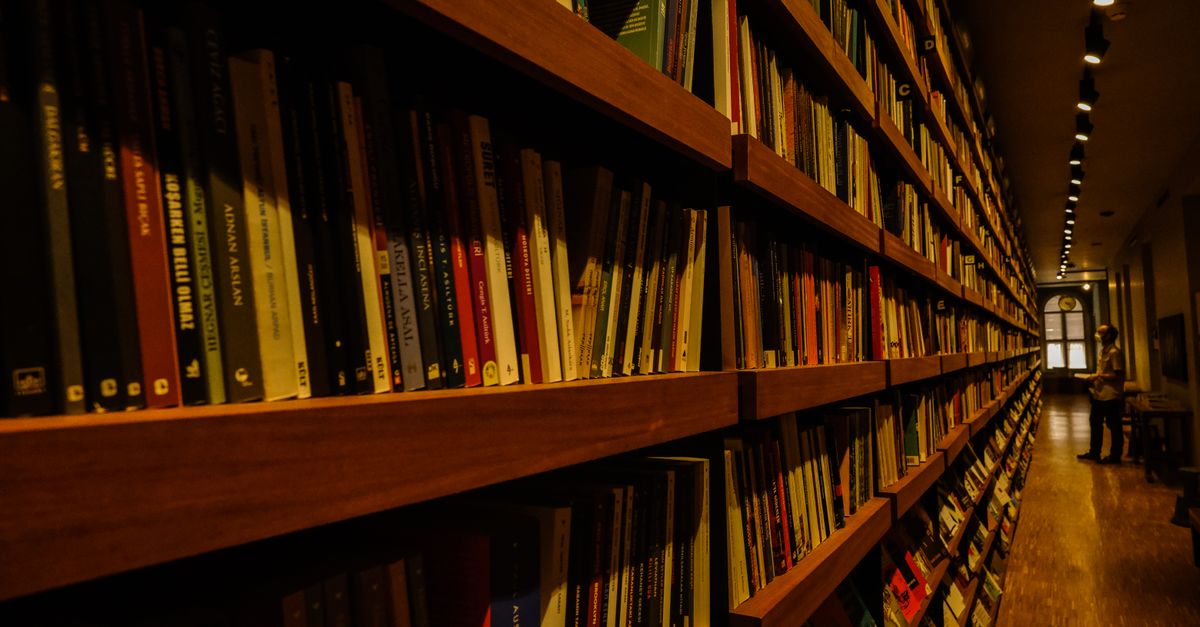 Books in the Library · Free Stock Photo