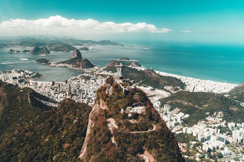 シティ, ドローン撮影, ブラジル人の無料の写真素材