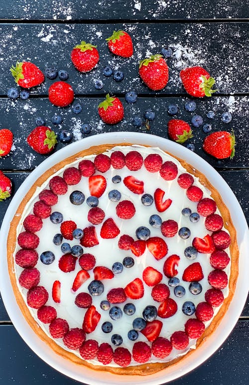 Free Berry Tart Stock Photo