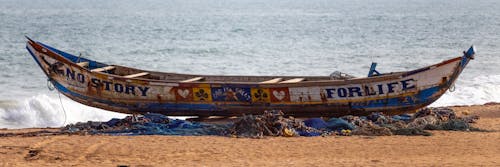 Foto d'estoc gratuïta de barca de pesca, costa, embarcacions de vela