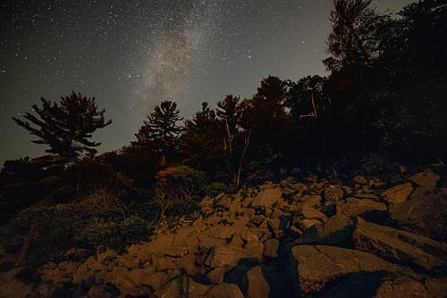 คลังภาพถ่ายฟรี ของ กลางคืน, กาแล็กซี, ดวงดาว