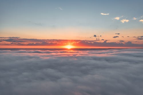 Sea of Clouds at Sunrise