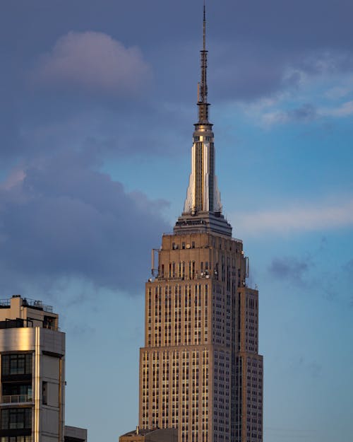 Ingyenes stockfotó Empire State Building, felhőkarcoló, függőleges lövés témában Stockfotó