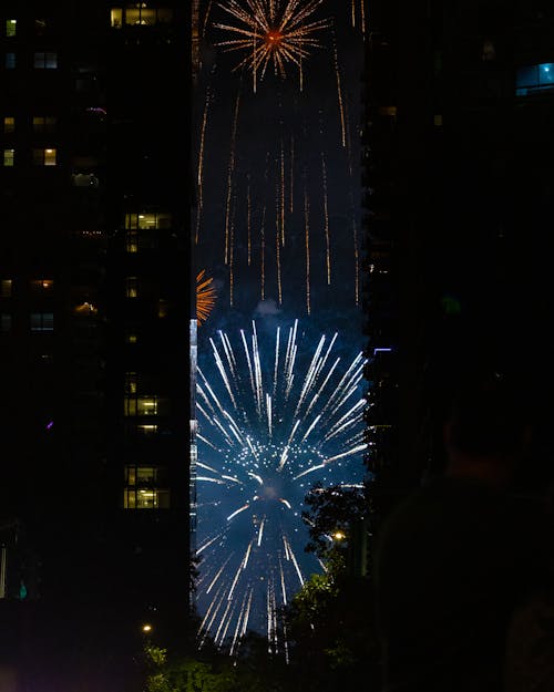 Fotos de stock gratuitas de 4 de julio, fuegos artificiales