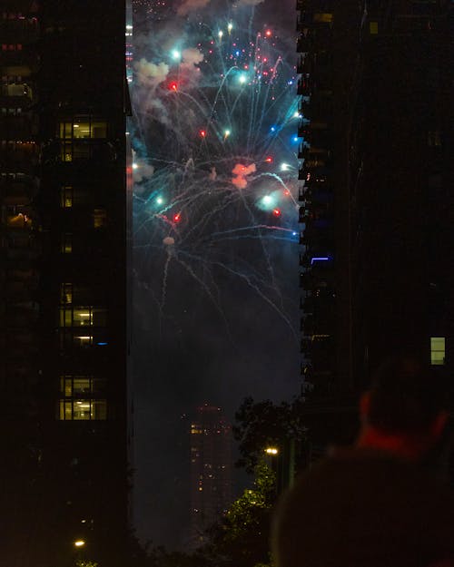 Fotos de stock gratuitas de 4 de julio, fuegos artificiales