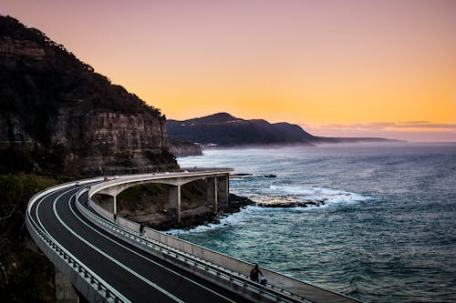 Základová fotografie zdarma na téma betonový most, moře, oceán