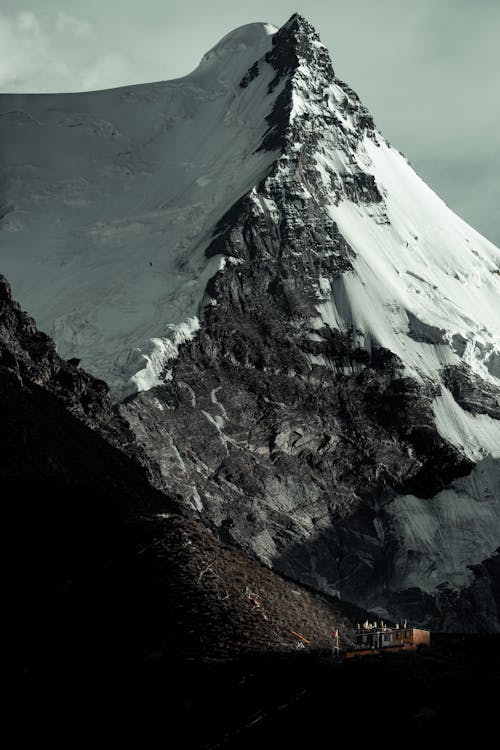 buzul, çıkmak, dağ içeren Ücretsiz stok fotoğraf