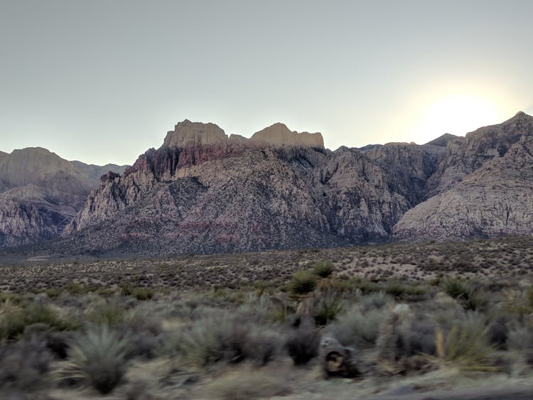 A View Of The Bridge Mountain In Nevada